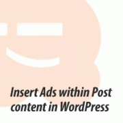 How to Insert Ads within your Post Content in WordPress How to Insert Ads within your Post Content in WordPress