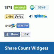 How to Add Social Media Share Count Widgets in WordPress