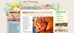 arty theme