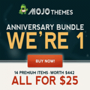 Lucky Winners of Mojo Themes Anniversary Bundle ($442 Value) Lucky Winners of Mojo Themes Anniversary Bundle ($442 Value)