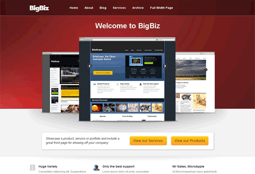 Big Biz Theme Big Biz Theme