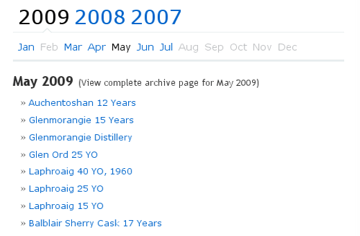 Smart Archives Reloaded for WordPress