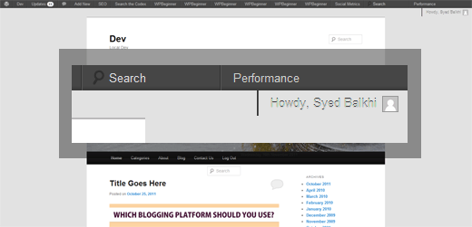 Break WordPress Admin Bar Break WordPress Admin Bar