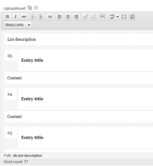 Custom Post Editor Layout Custom Post Editor Layout