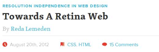 Smashing Magazine Meta Data Example