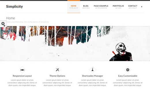 Simplicity Theme Simplicity Theme