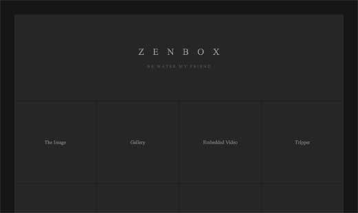 ZenBox Theme ZenBox Theme