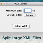 Split Large XML Files