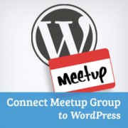 How to Connect Meetup.com Group to WordPress