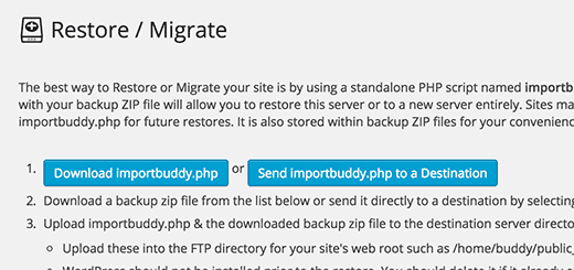 Download importbuddy.php file to your computer Download importbuddy.php file to your computer
