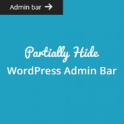 How to Partially Hide WordPress Admin Bar