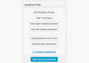 Question tools Question tools