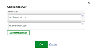 Add nameservers Add nameservers