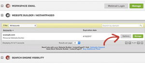 Manage website builder options in GoDaddy Manage website builder options in GoDaddy