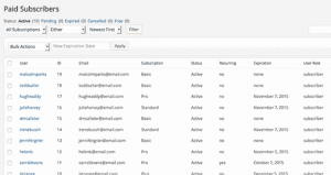 Manage members in Restrict Content Pro Manage members in Restrict Content Pro