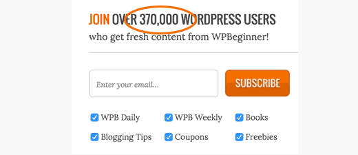 Add social proof Add social proof