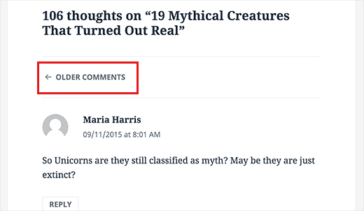 Paginate comments Paginate comments