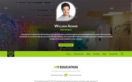 Emerald CV Emerald CV