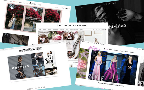 Top fashion blog examples