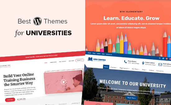 Üniversiteler için En İyi WordPress Temaları Best WordPress Themes for Universities