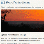Custom thesis theme header