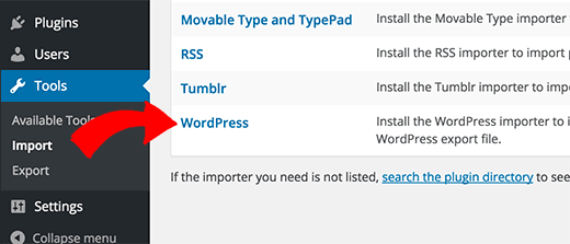 Importing WordPress.com content into WordPress.org