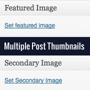 Multiple Post Thumbnails in WordPress