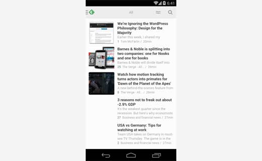 Feedly for Android Feedly for Android