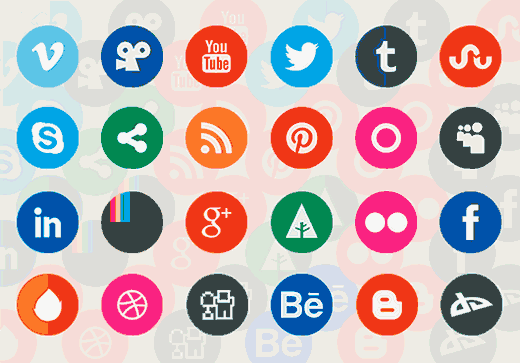 16 Best Free Social Media Icon Sets For Wordpress