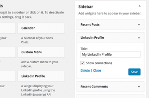How to Add Your LinkedIn Profile to WordPress