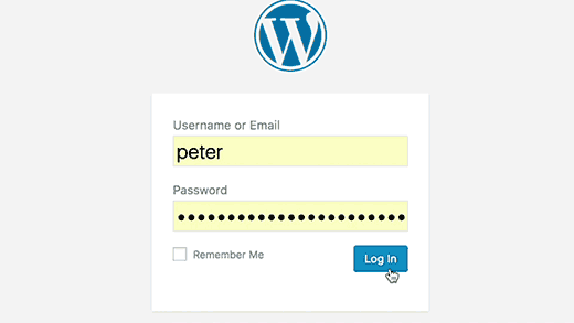 WordPress login redirect error