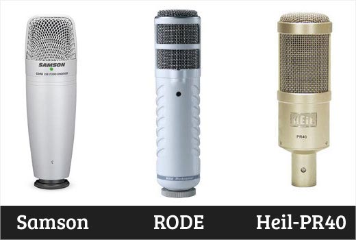 Buying a professional microphone for podcasting