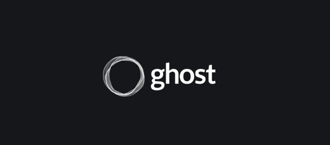 Logo of the Ghost Blogging Platform 