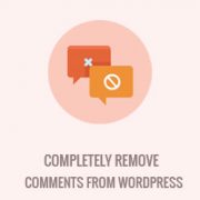 how to remove comments from wordpress site