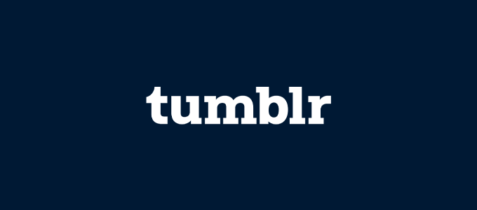 Logo of the Tumblr Blogging Platform 