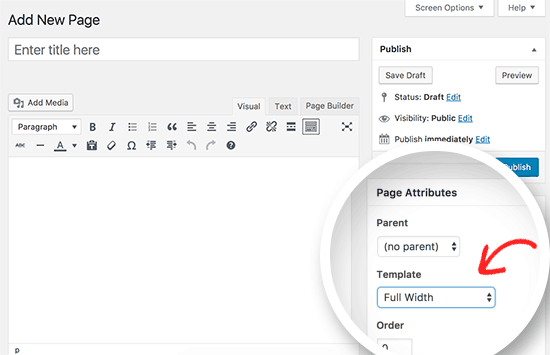 How To Create A Full Width Page In Wordpress - 