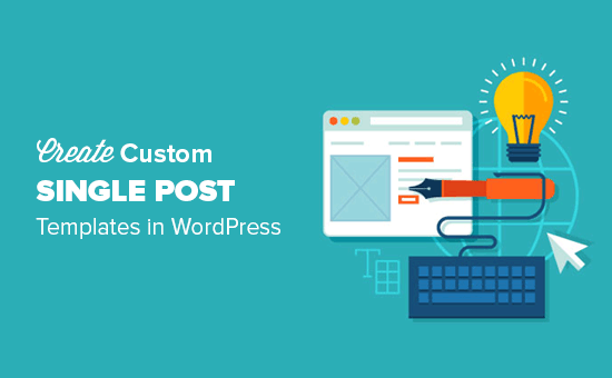 How to create custom single post template in WordPress