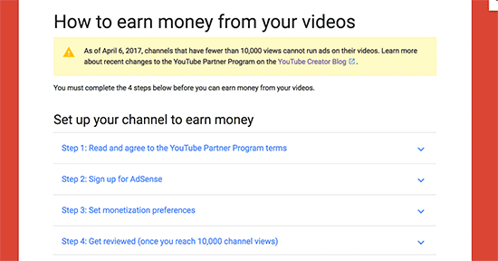 Зарабатывайте деньги на видео на YouTube