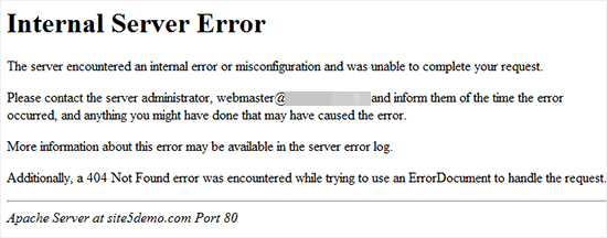 Tractor focus to continue How to Fix the 500 Internal Server Error in WordPress (with Video)