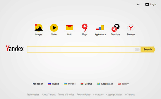 yandex search engine