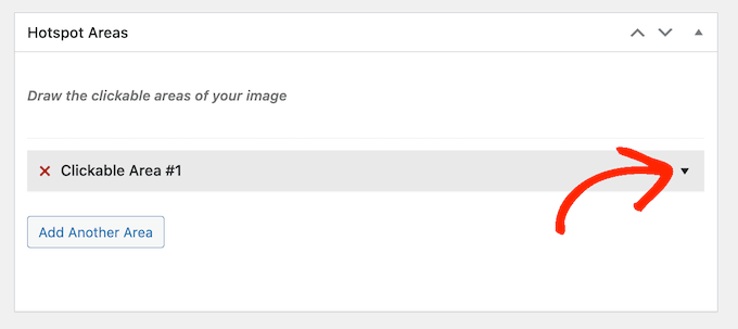 Adding a hotspot to an image in WordPress
