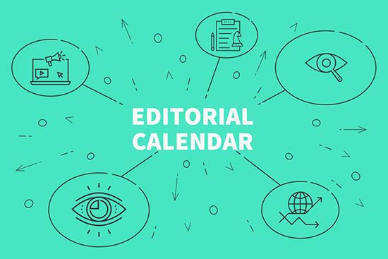 Editorial calendar