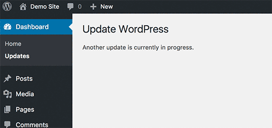 Updateprocess