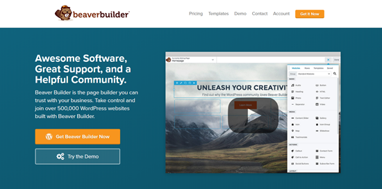 Beaver Builder - лучший плагин для WordPress