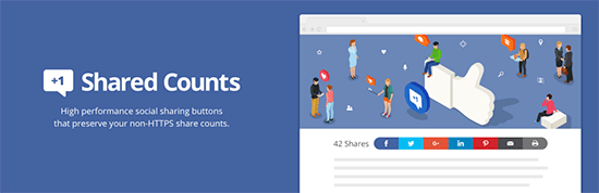 افزونه Shared Counts