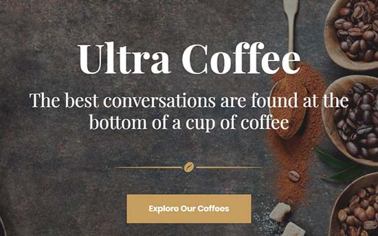 Themify Ultra Coffee