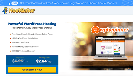 Wpbeginner Users Get A Free Domain And 62 Off Hostgator Web Hosting Images, Photos, Reviews