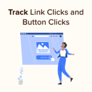 How to track link clicks and button clicks in WordPress