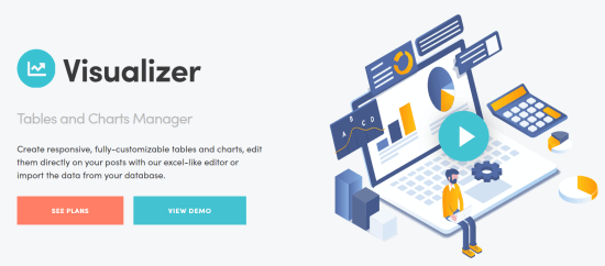 Visualizer tables and charts manager plugin