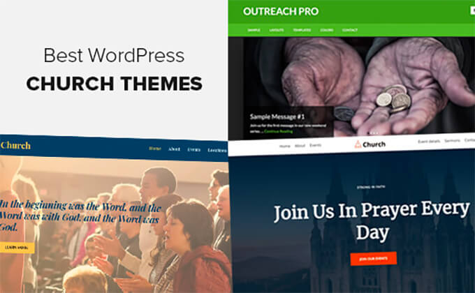 Лучшие церковные темы WordPress